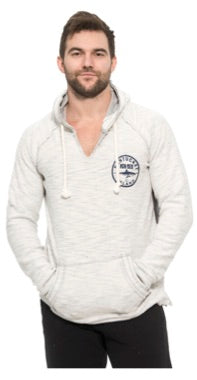 5014-M ADULT BAJA HOODIE GREY