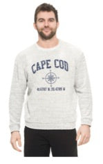 5026-M ADULT TERRY FLEECE CREWNECK / LOOP TERRY CREWNECK