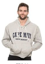 776-M MENS PULLOVER V-NECK LACED HOODIE