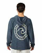 5014-M ADULT BAJA HOODIE NAVY