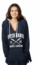 5036-M ADULT STRIPED HOOD FRENCH TERRY SLUB PULLOVER